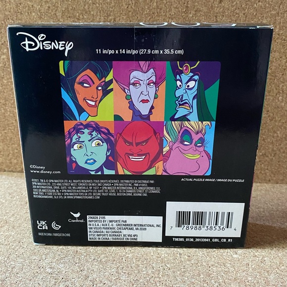 Disney Villains 500 piece puzzle - Picture 7 of 7